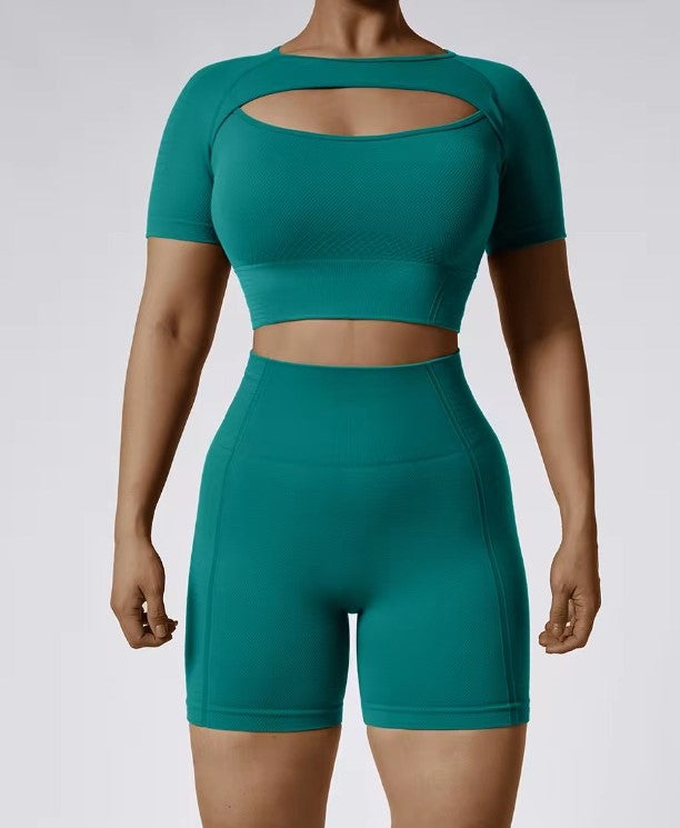 5-Piece Emerald Poly-Cotton Set